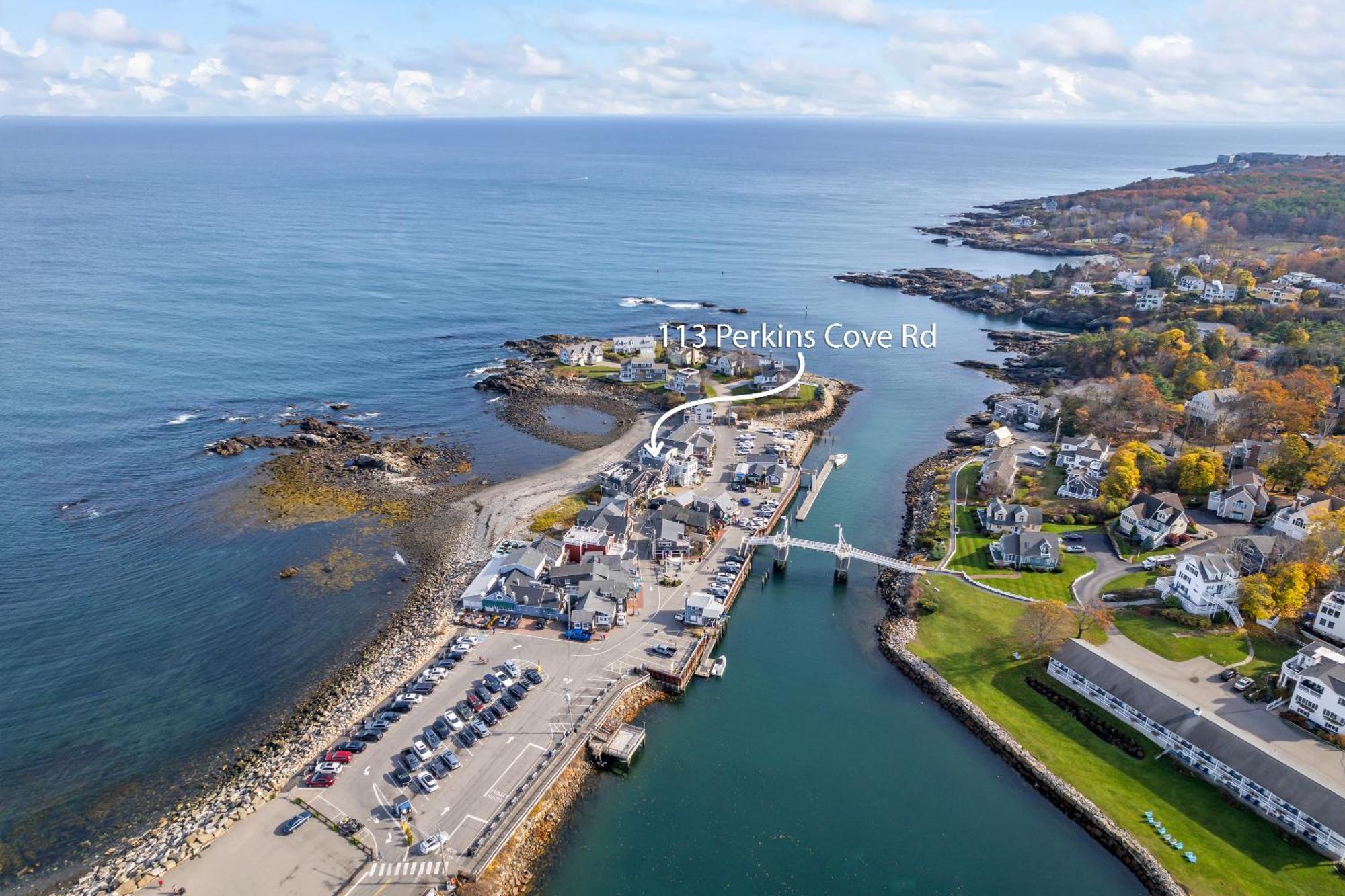 Perkins Cove Oceanfront Cottage Оганкит Экстерьер фото